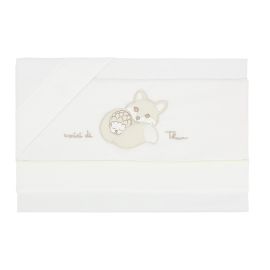 Embroidered cot set