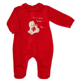  Thun & Ovs Il mio primo Natale red romper suit with Teddy,6-9 months