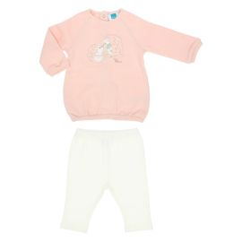 THUN & OVS T-shirt and leggings set with beaver (3-6 months)