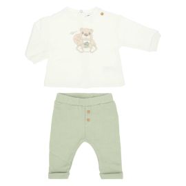 THUN & OVS sweatshirt and trousers set with hedgehogs (6-9 months)