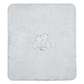 THUN & OVS blanket with embracing wolves
