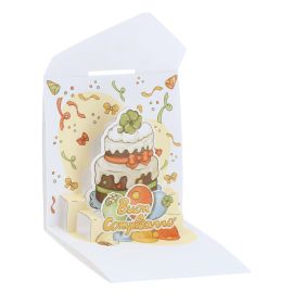 Geburtstagskarte Kuchen, klein