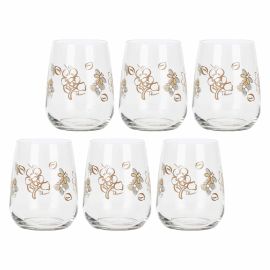 Set of 6 Elegance glasses