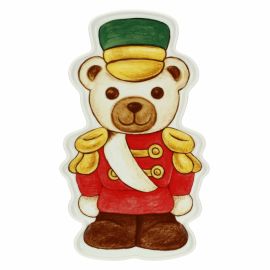 Magico Natale Nutcracker Teddy plate