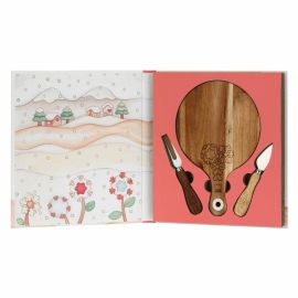 Regali d’inverno set of cheese board and knives