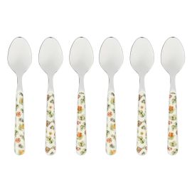 Happy Country Set of 6 Colourful Teaspoons