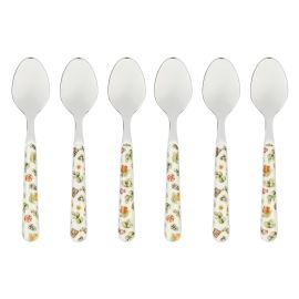 Happy Country Set of 6 Colourful Teaspoons