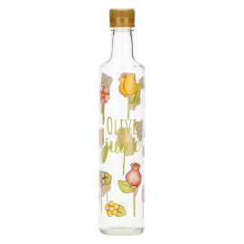 Happy Country Oil Bottle 1 LITRE GLASS C