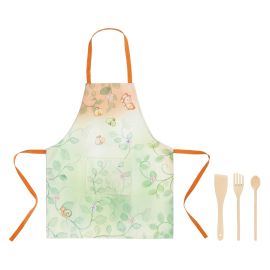 Set Pasqua Favolosa apron with serving spoons