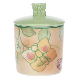 Barattolo Pasqua Favolosa fiori e coccinella