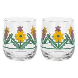 Florianne primavera set of 2 water glasses