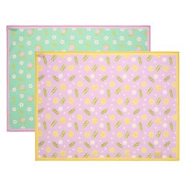 Florianne primavera set of 2 cotton tea towels