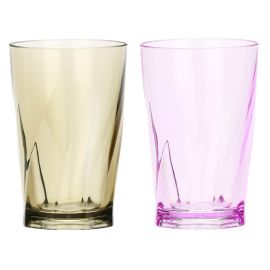 Florianne primavera set of 2 acrylic glasses