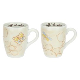 Set 2 mug in porcellana Elegance