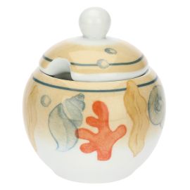 Mare da amare Porcelain sugar bowl