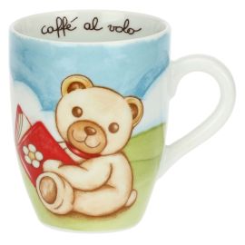 Porcelain mug with Teddy