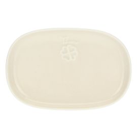 Porcelain four-leaf clover small plate