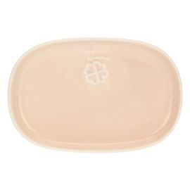 Porcelain four-leaf clover small plate