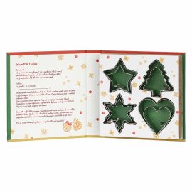 Sorprese di Natale set of 8 Christmas tree-shaped biscuits moulds