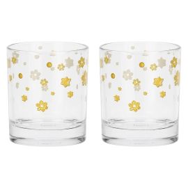 Set of 2 Sorprese di Natale whiskey glasses with cubes