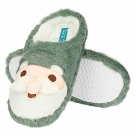 Inverno Incantato chenille slippers with Oliver gnome
