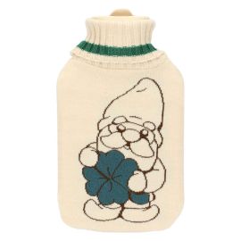 Inverno Incantato hot water bottle with Oliver gnome tricot cover