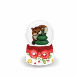 Snow globe with fox