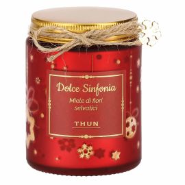 Candle "Dolce Sinfonia", red