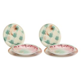 Set of 2 Bloomia porcelain place settings