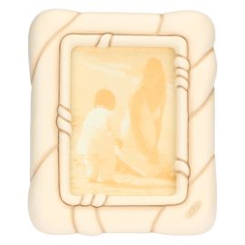 Twist ceramic photo frame, large