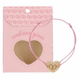 Scatolina solidale con filo d'amore rosa - Fondazione Lene Thun
