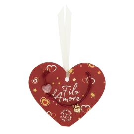 Biglietto Solidale & Filo d'Amore Rosso