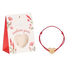 Cerimonia Solidale - scatolina rossa con Filo d'Amore