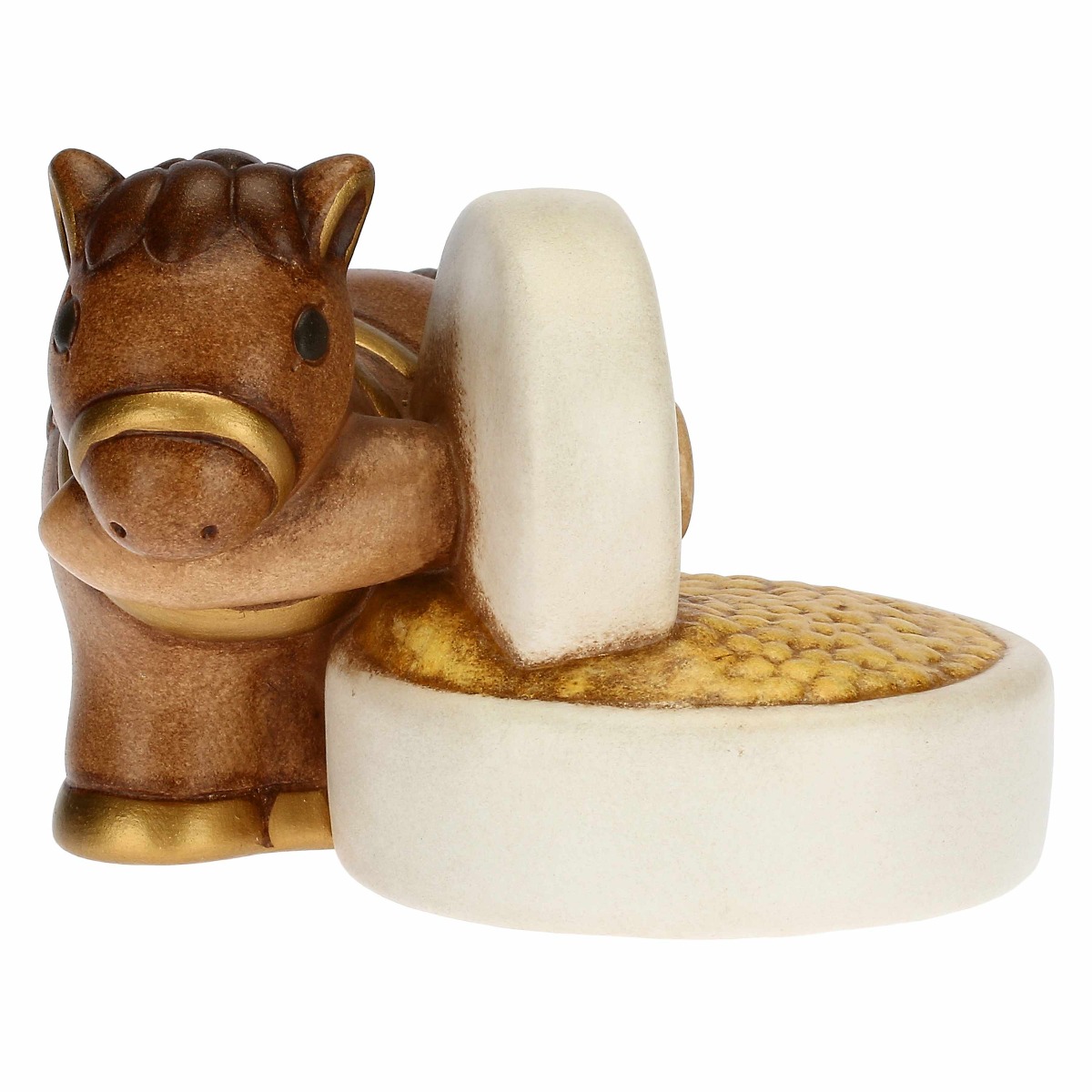 Thun Cavallo Con Macina Presepe Giubileo